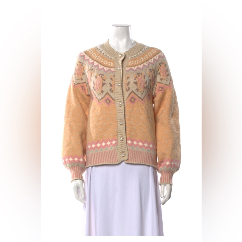 Loveshackfancy Honeypie Cardigan, Size Small, EUC